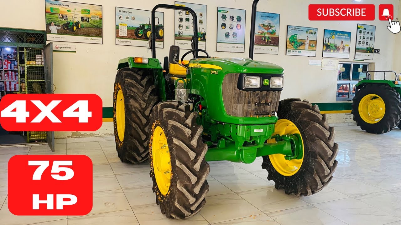 John Deere 5075 E 2023 | 75 hp John deere | ट्रैक्टर है या हाथी 🐘🔥