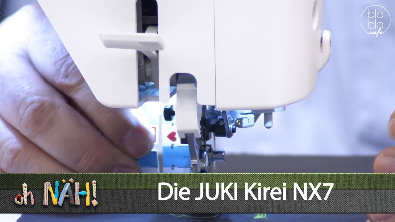 oh NÄH! – JUKI Kirei NX7 – JUKIS neue Nähmaschine (Aufz. v. 22.02.2019)