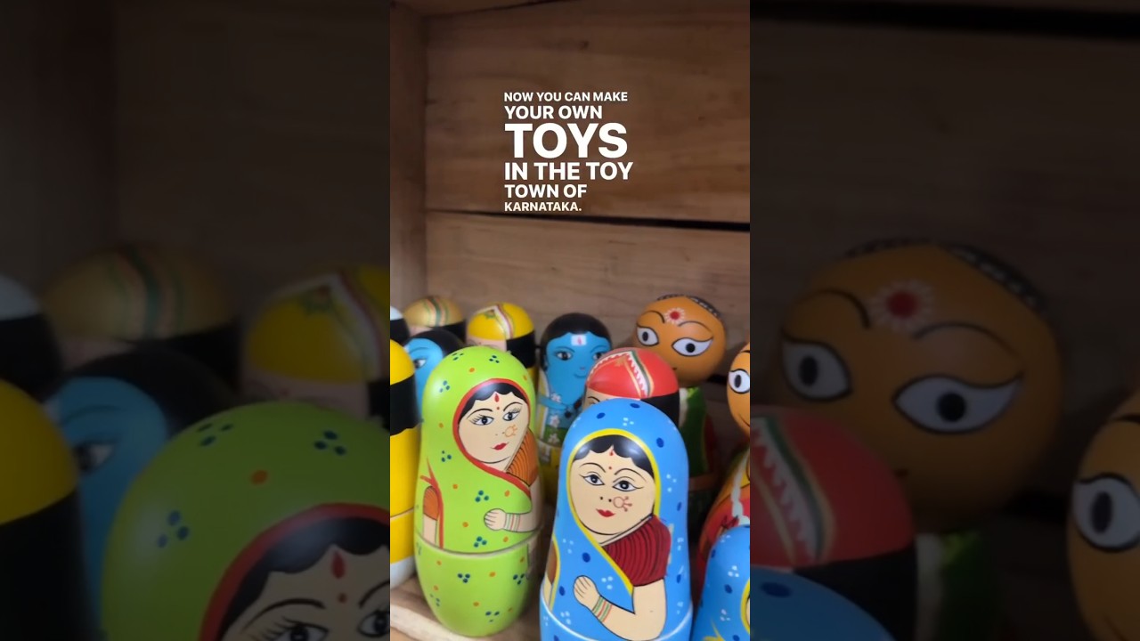 Welcome To City Of Toys - Channapatna, Karnataka | #shorts #travel #karnataka #channapatna #toys