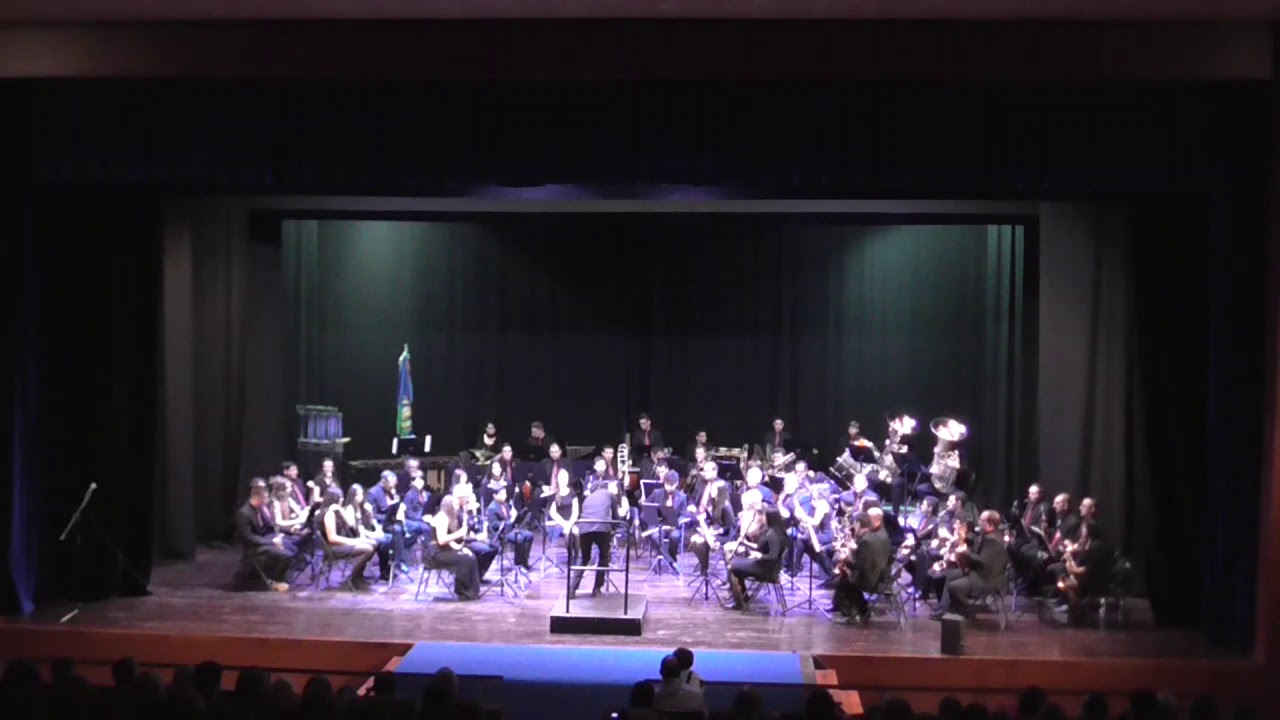 Concierto de Santa Cecilia 2017. Banda de música de El Tiemblo.
