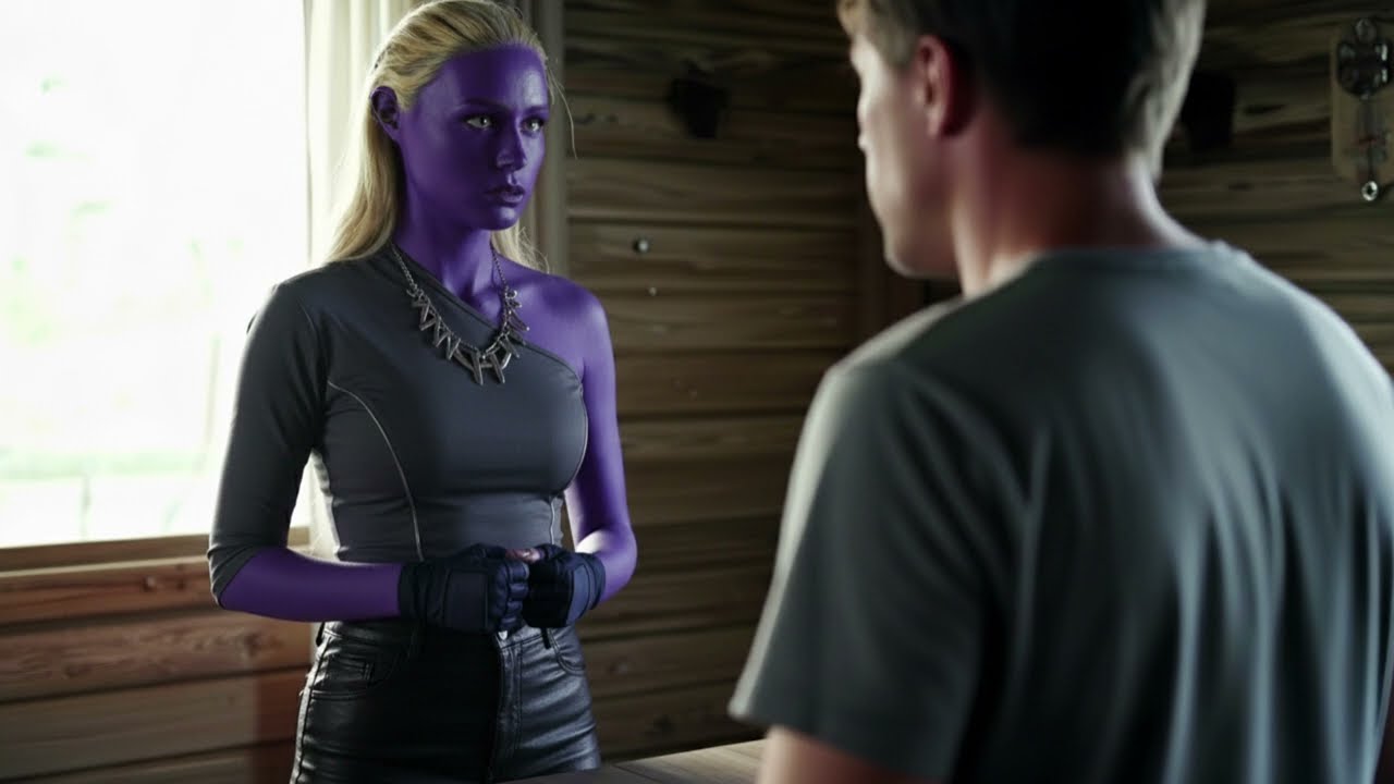 If I Reveal My True Form, Will You Stay ’ — The Human’s Answer Echoed Across the Galaxy.........