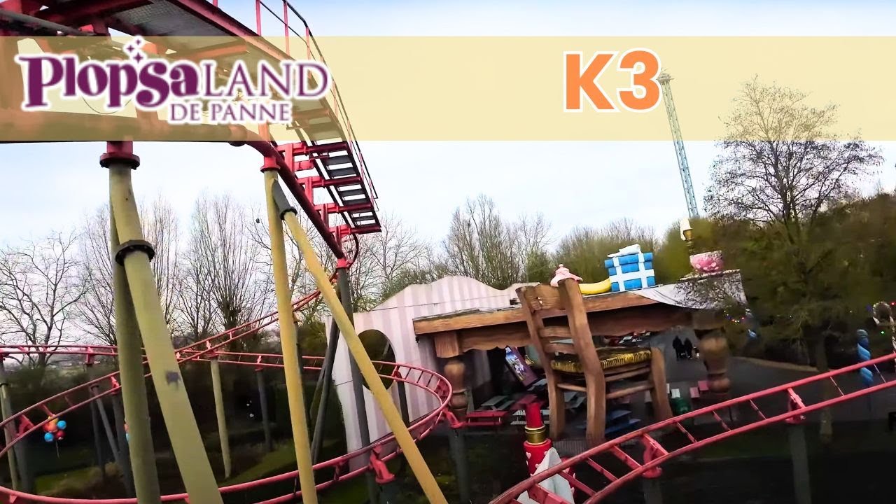 K3 Roller Skater POV - Plopsaland De Panne