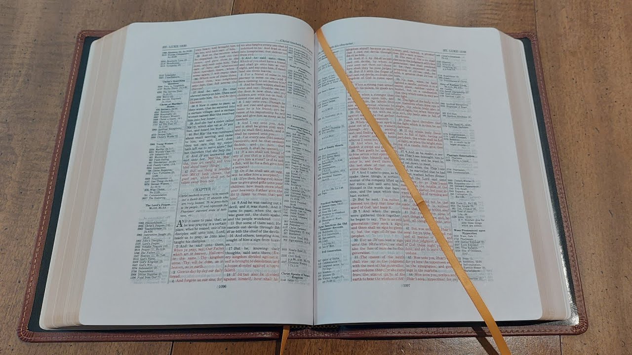 Wide Margin Thompson Chain KJV From Church Bible Publishers!!!