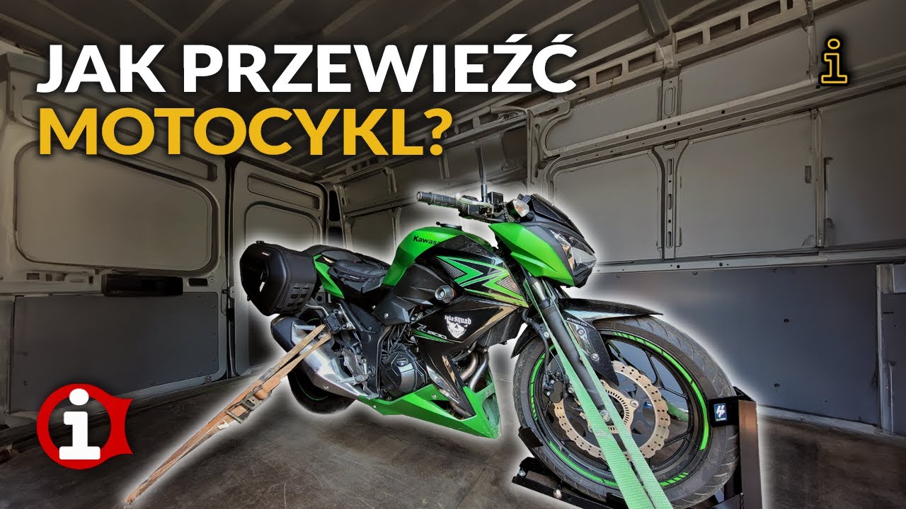 Transport motocykla - sprawdź, jak bezpiecznie spakować motocykl!