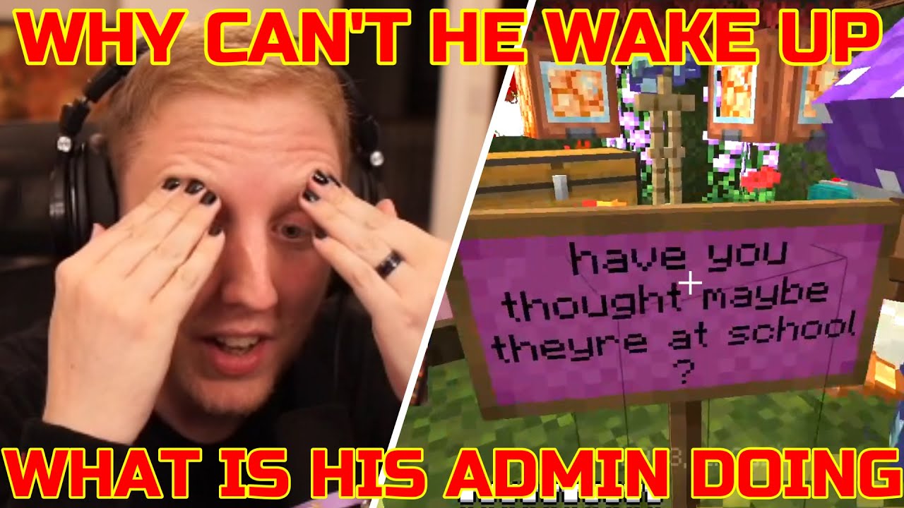 Philza Gets Frustrated at Chayanne's Admin not waking up & Finds out his IRL Situation (QSMP).