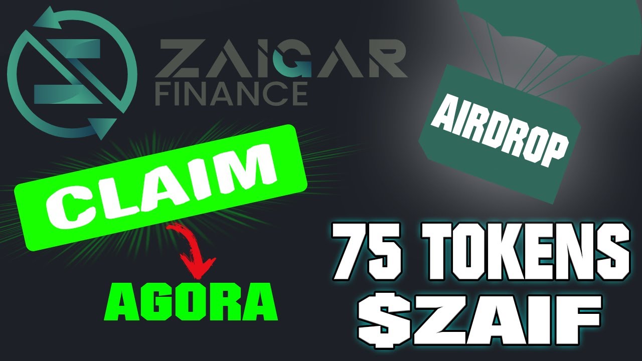 AIRDROP PAGANDO: COMO GANHAR 75 TOKENS ZAIF + 50 ZAIF CADA INDICADO - AIRDROP ZAIGAR FINANCE