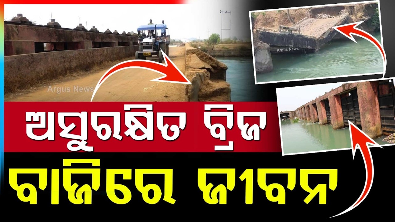 ଅସୁରକ୍ଷିତ ବ୍ରିଜ.. | Lives At Risk On Unsafe Bridges In Jeypore | Ground Report | Argus News