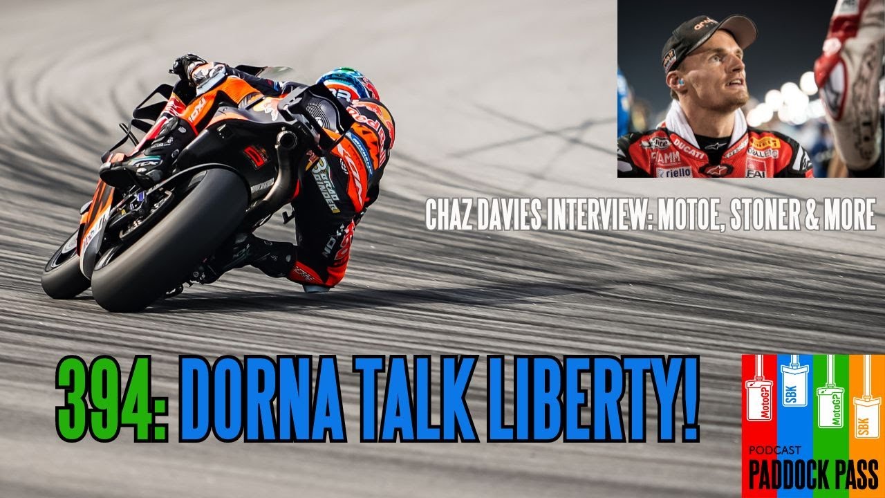 Episode 394: Dorna talks Liberty/MotoGP & Chaz Davies on MotoE, Casey Stoner & more