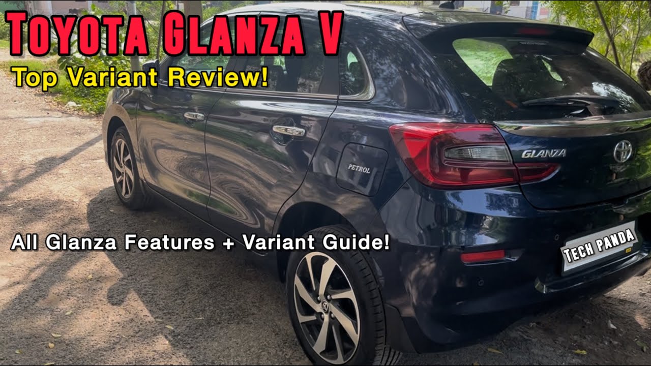 Toyota Glanza V Top Variant | Full Features Explained