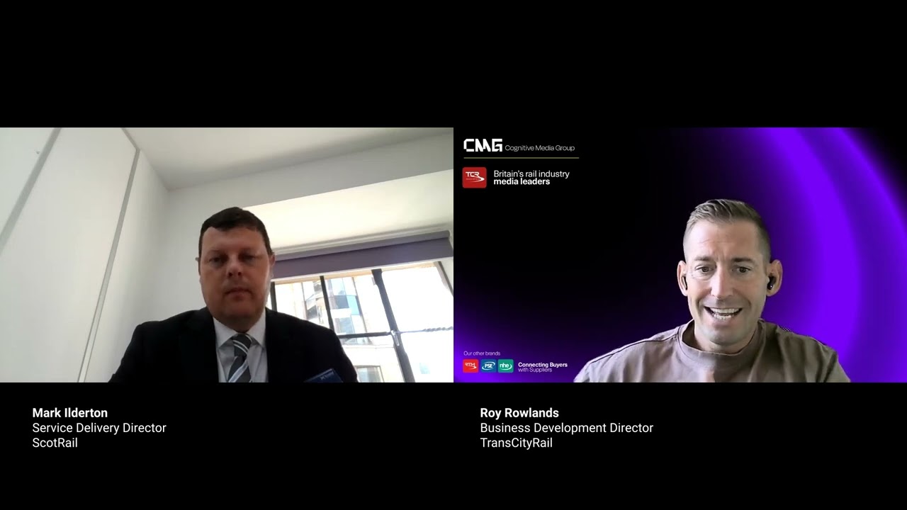 ScotRail:Innovation, Collaboration & Investment | Mark Ilderton at TransCityRail Scotland 2025