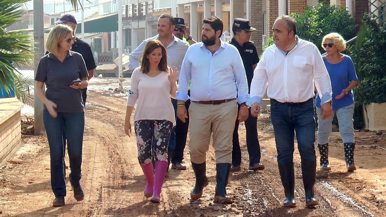 La alcaldesa pide la colaboración ciudadana en Los Urrutias y Los Nietos para evaluar los daños