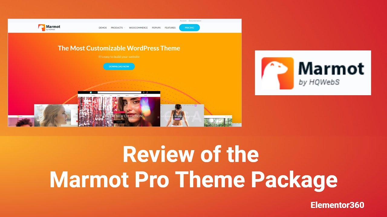 Review of the Marmot Pro Theme Package