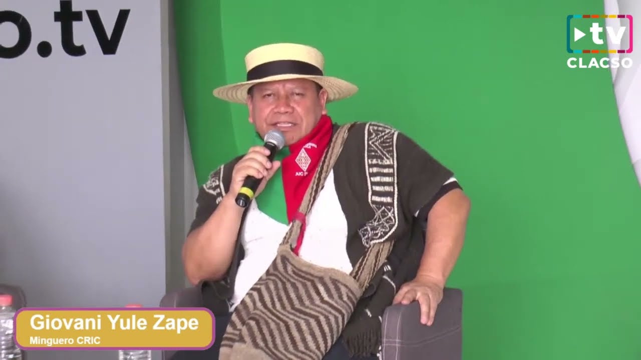 Minga Social Indígena y Popular de Colombia en #CLACSO2022