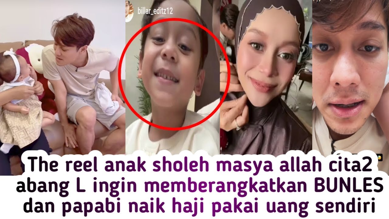 THE REAL ANAK SHOLEH ABANG L INGIN BERANGKAT KAN PAPA BUNDA NYA HAJI DENGAN TABUNGAN SENDIRI