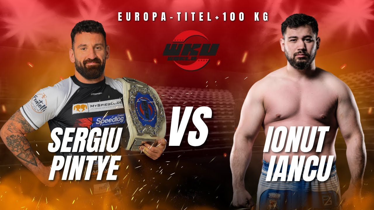 Sergiu Pintye VS Ionut Iancu (Tanculet) WKU European Title +100 Kg