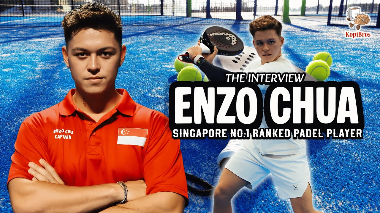 SINGAPORE'S NO.1 RANKED PADEL PRO! (Interview with Enzo Chua) | KopiBros