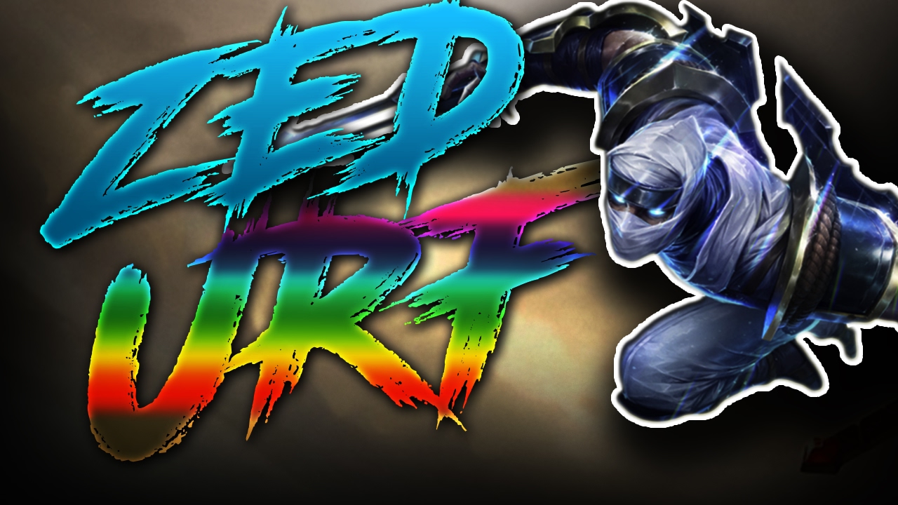 URF ZED - ULTRA RAPID FIRE ZED SEASON 7 - URF 2017  - ZED  ULTRA RAPID FIRE - LEAGUE OF LEGENDS URF