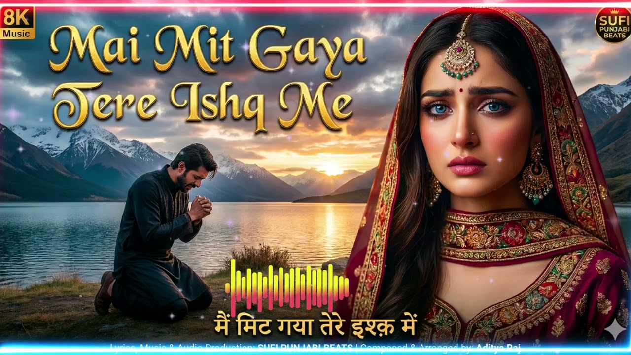 Mai Mit Gaya Tere Ishq Me | New Sufi Qawwali 2025 | Emotional Love Song | Sufi Punjabi Beats