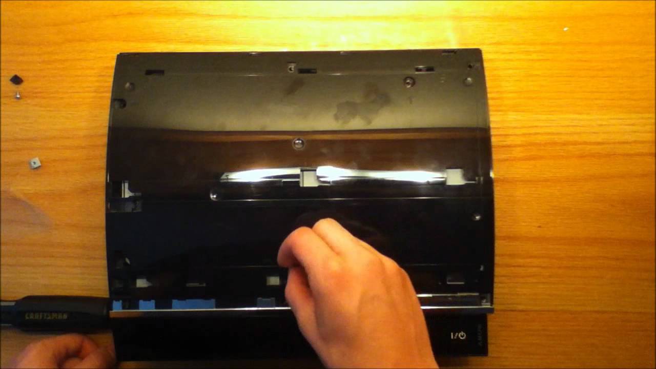 How to open a Sony PS3 60GB system
