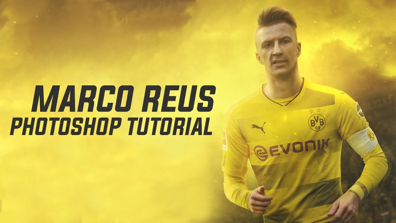 Photoshop Tutorial Marco Reus Photo Manipulation | GraphicsD | VisualRix