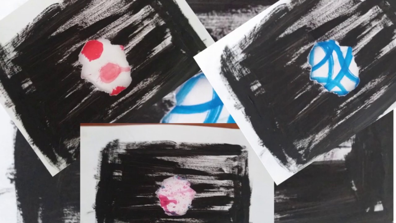 attività espressive alla Tullet.Giochi di linee, forme, colori e strappi