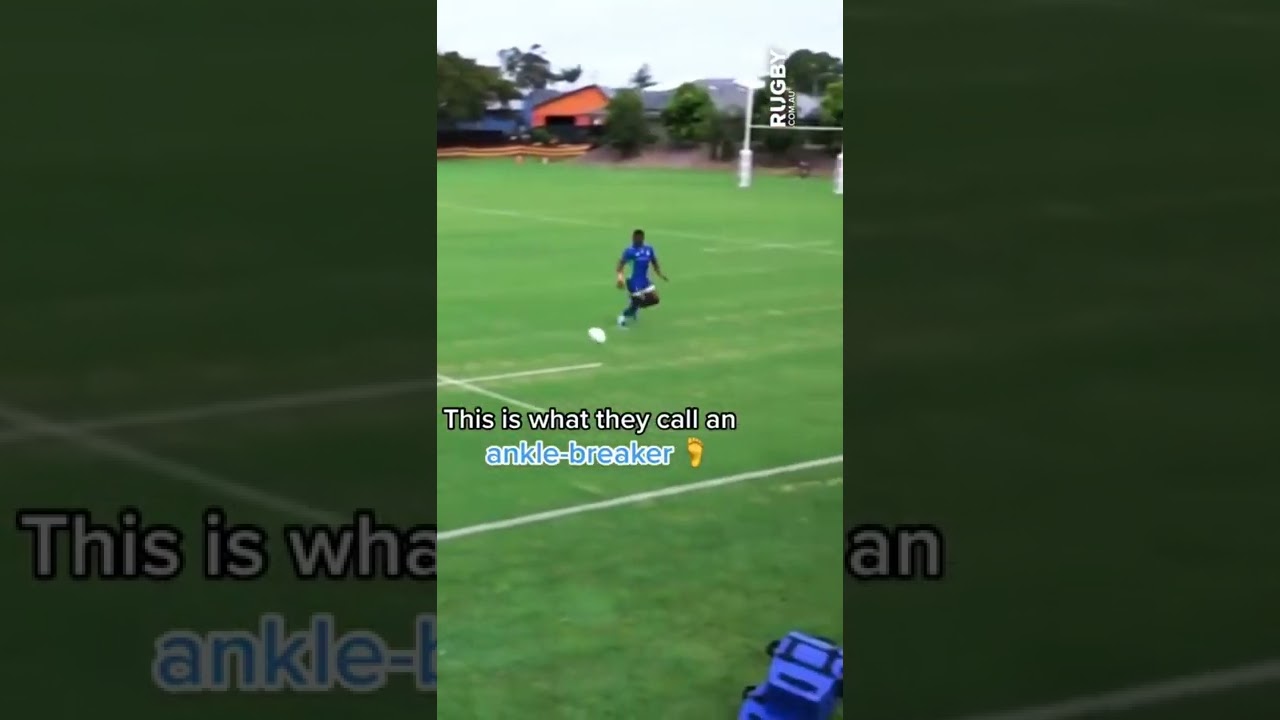 This is what they call an ankle-breaker #rugby