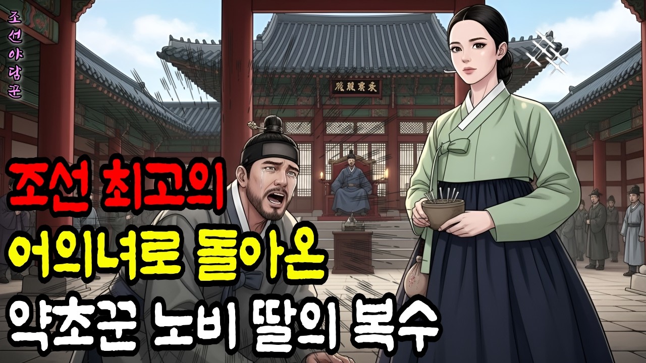 억울하게 죽은 약초꾼의 딸이 어의(御醫)가 되어 돌아오다,반전의 비밀?