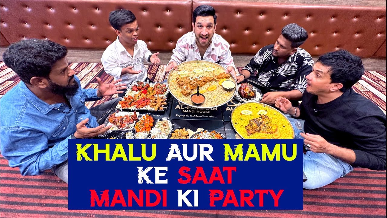 KHALU AUR MAMU KE SAAT MANDI KI PARTY | AL FANAAR MANDI HOUSE | COMEDY VIDEO | SHEHBAAZ KHAN TEAM