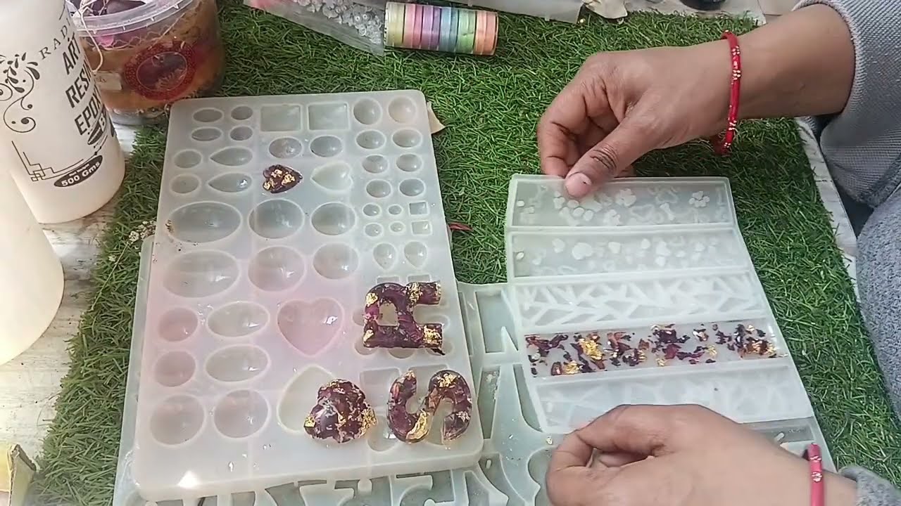 Rose preserve #How to make rose preserve for beginners step to step #Resin tutorial for beginners 