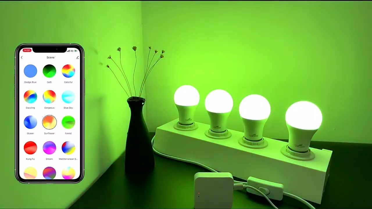 Умная лампочка Tuya Smart LED WiFI