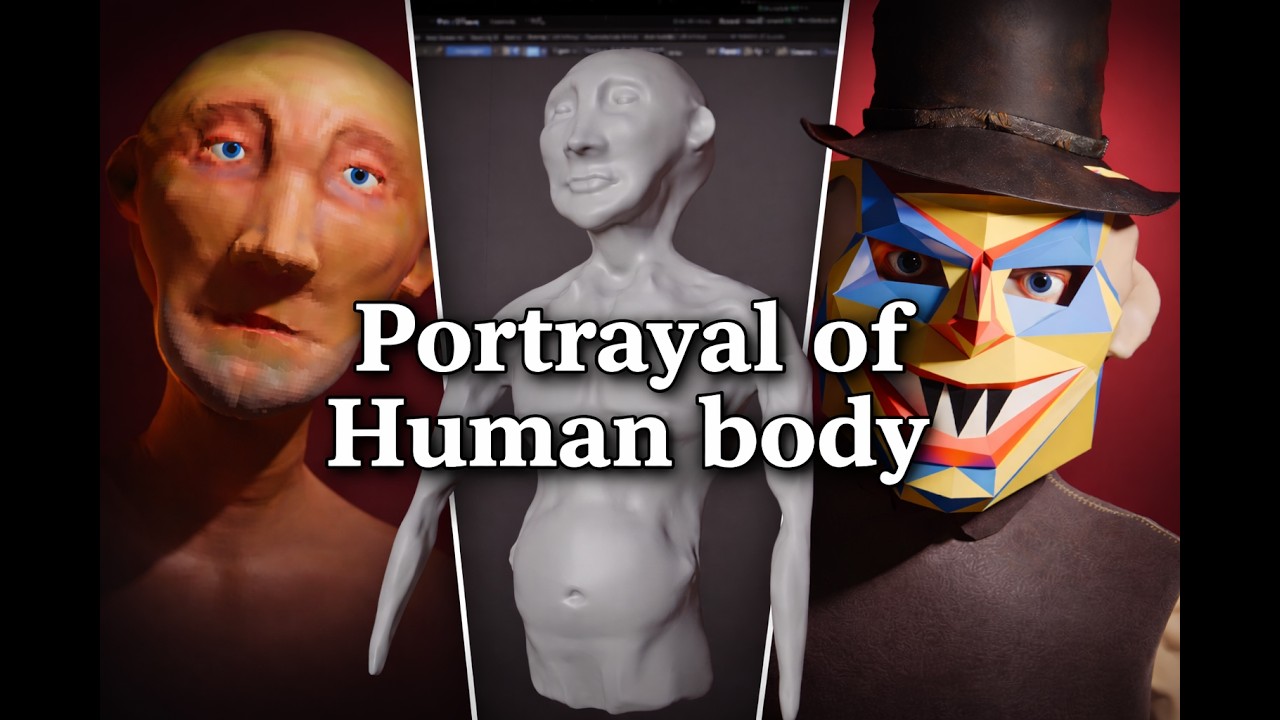 Portrayal of human body | 3D Animation | WimbleDoor