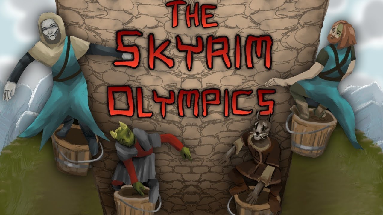 The SKYRIM OLYMPICS! (Skyrim Multiplayer)