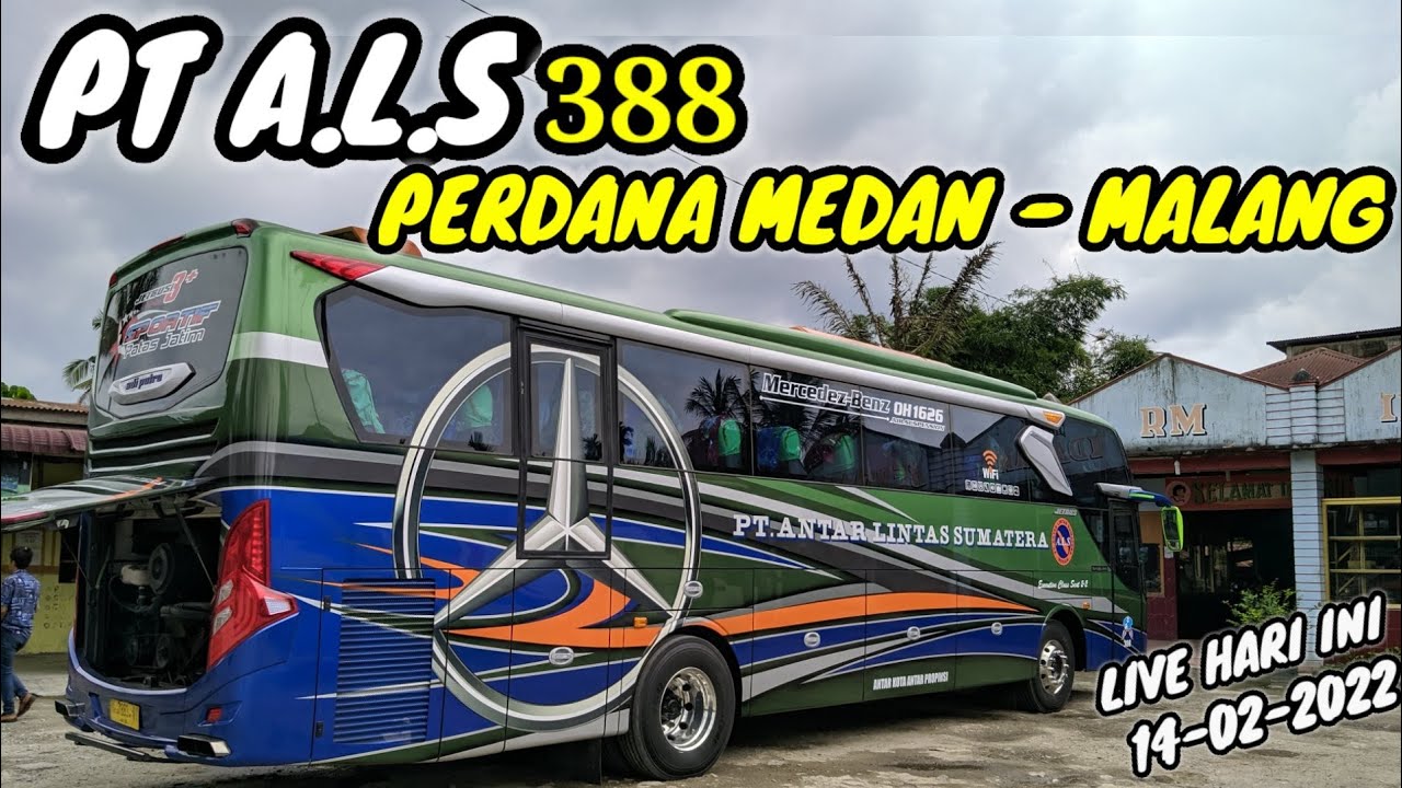 BUS ALS 388 Perdana Menuju Malang !! singgah Di Rm Idaman bersama simpang kawat
