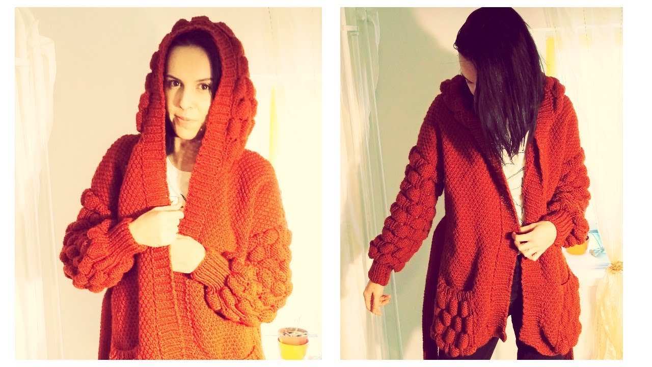КАРДИГАН СПИЦАМИ//knit cardigan//DIY