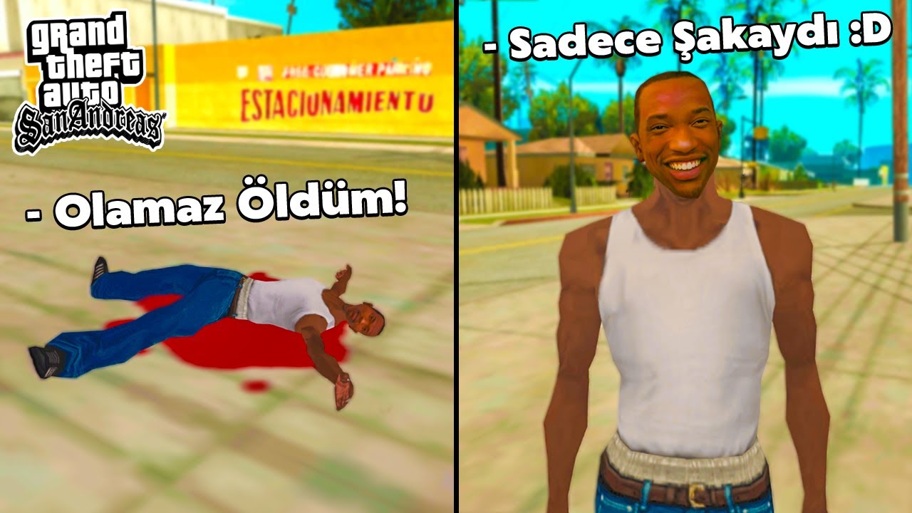 ÖLDÜKTEN SONRA TEKRAR CANLANMA TAKTİĞİ! | GTA San Andreas