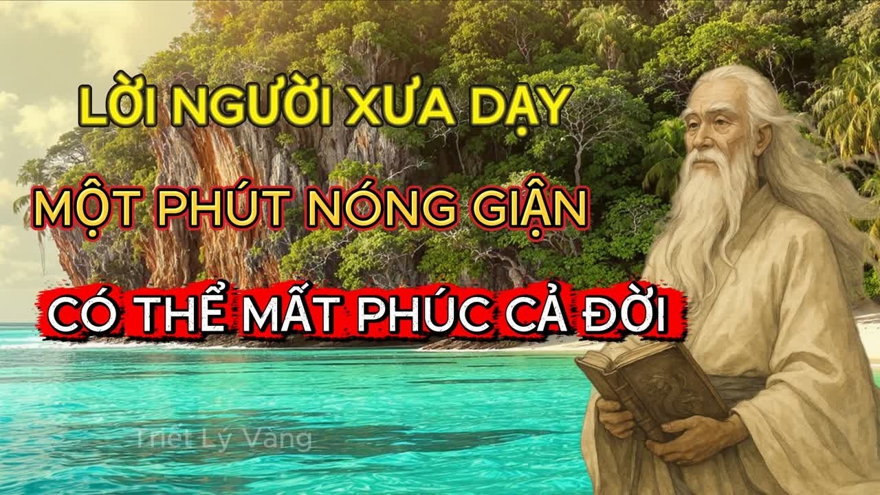 Lời Người Xưa Dạy-Một Phút Nóng Giận Có Thể Mất Phúc Cả Đời/Triết Lý Vàng Trong Cuộc Sống