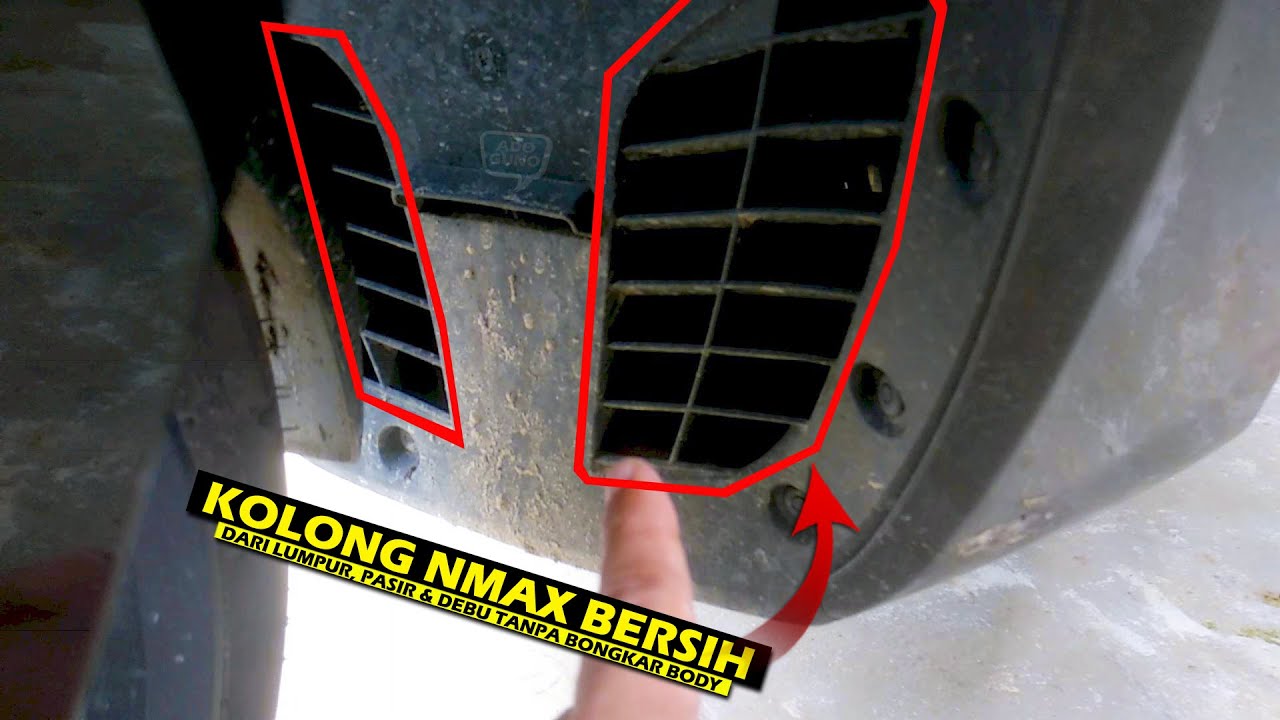 Membersihkan Pasir, Lumpur dan Debu di Kolong Depan Nmax Neo S/Turbo Tanpa Bongkar Body