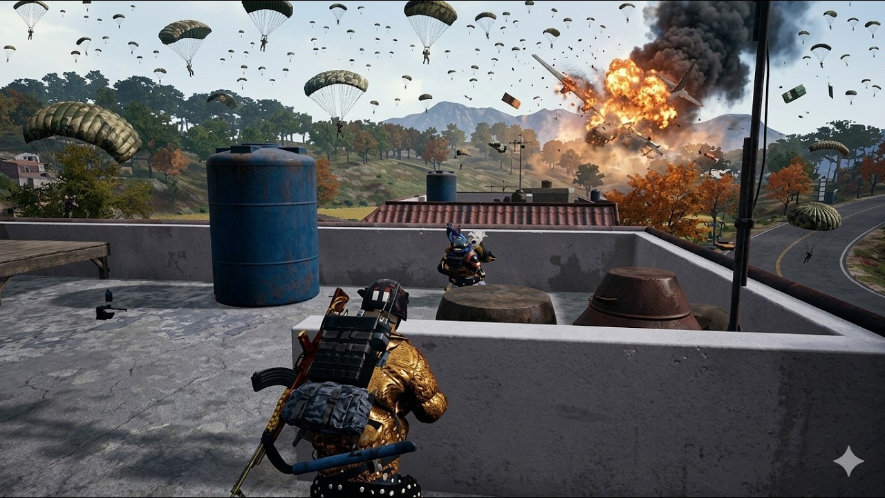 Mencari penembak jitu, ayo kita bantai (PUBG GAMEPLAY)
