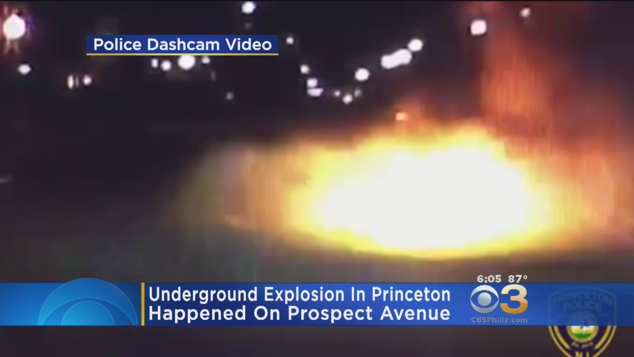 WATCH: Video Captures Manhole Explosion In Princeton