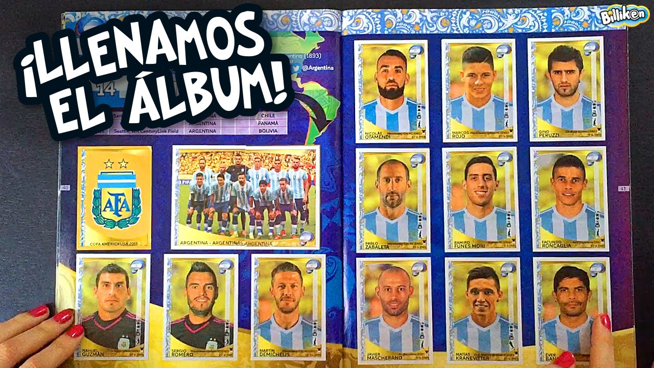 Unboxing Billiken Copa América Centenario Panini #23