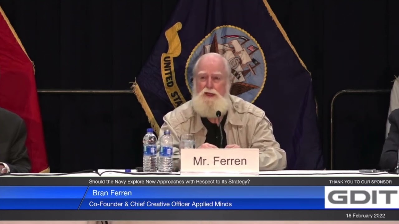 Bran Ferren on New Approaches for the Navy