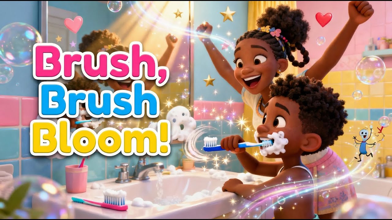 Brush, Shine & Bloom 🌼 | Christian Songs & Stories for Kids