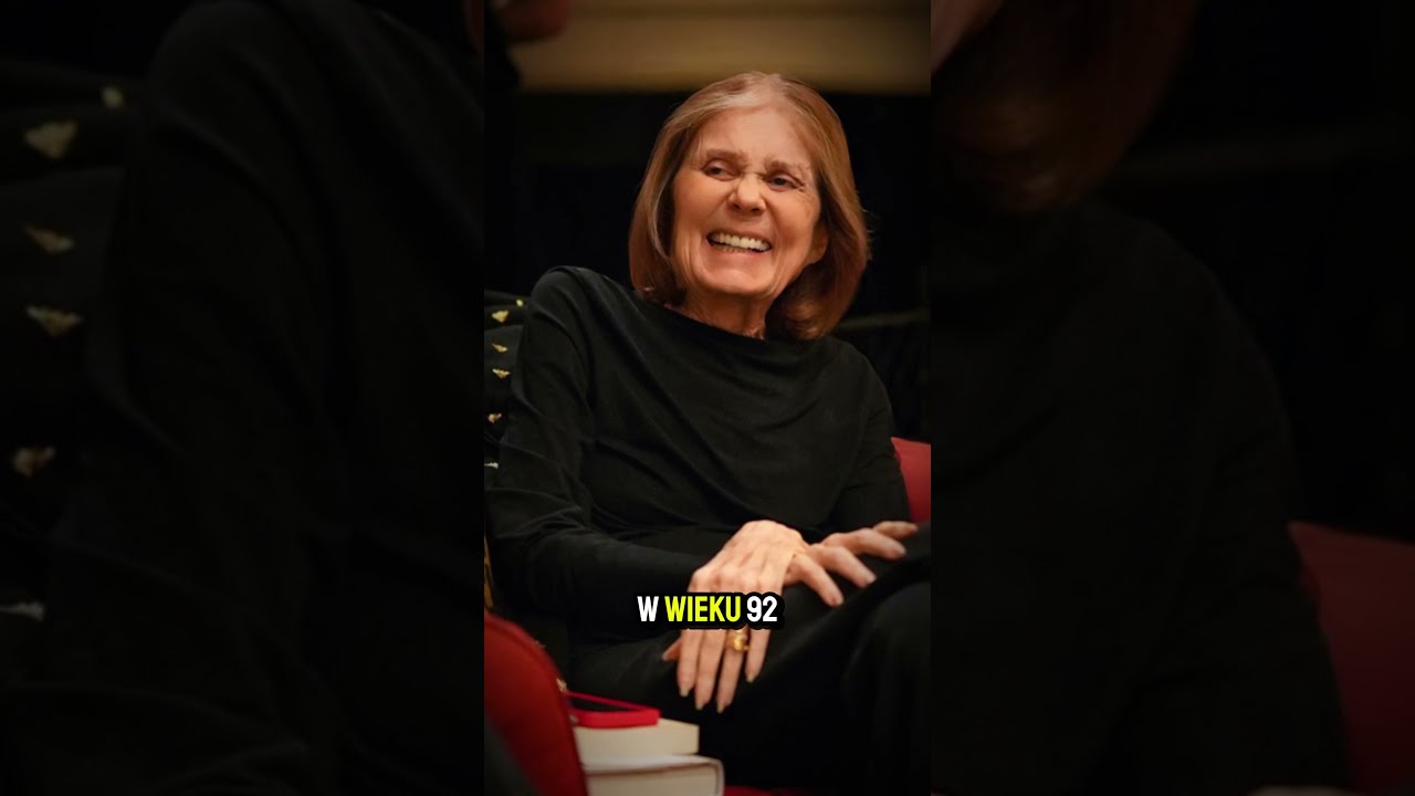 W wieku 92 lat zmarła Gloria Steinem - amerykańska aktywistka feministyczna i dziennikarka