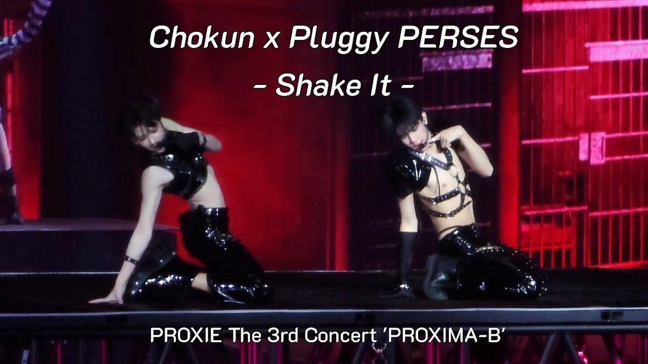 260124 | Chokun PROXIE x Pluggy PERSES - SHAKE IT (Girly Berry) | PROXIE The 3rd Concert 'PROXIMA-B'