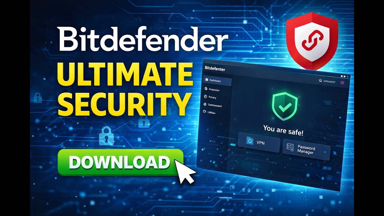 🔥 Bitdefender Ultimate Security Download 🔒 | Free Crack 2023 | Latest Version Available! ⚡️