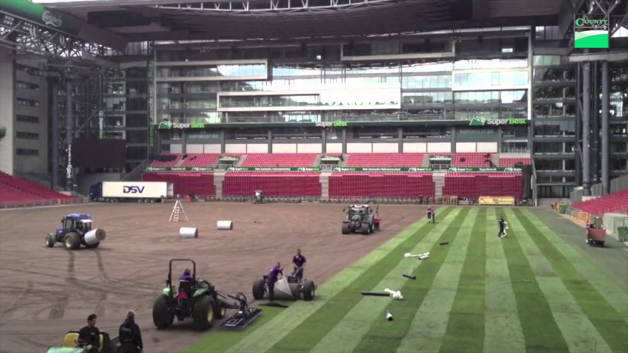 Parken Stadium Re-turf