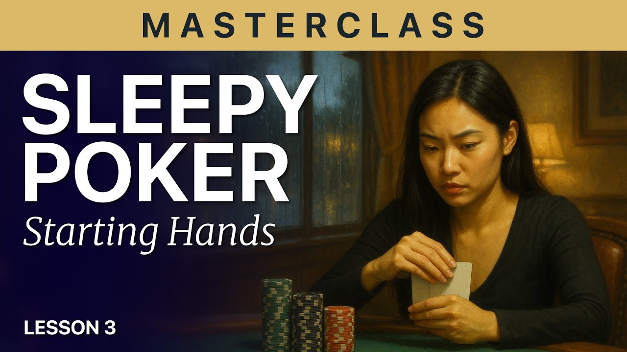 FALL ASLEEP to Poker: Hold'em Masterclass #3 &mdash; Starting Hand Ranges (What's Worth Playing?)
