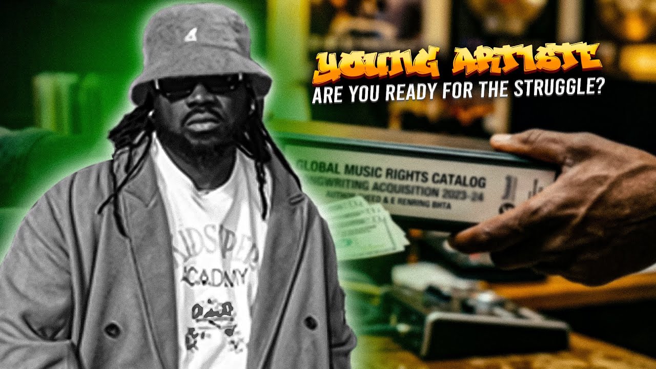GH ARTISTE WEY YOU DEY IN YOUR 20s BUT YOU SELL YOUR CATALOG MAKE SURE YOU READY FOR THE STRUGGLE 
