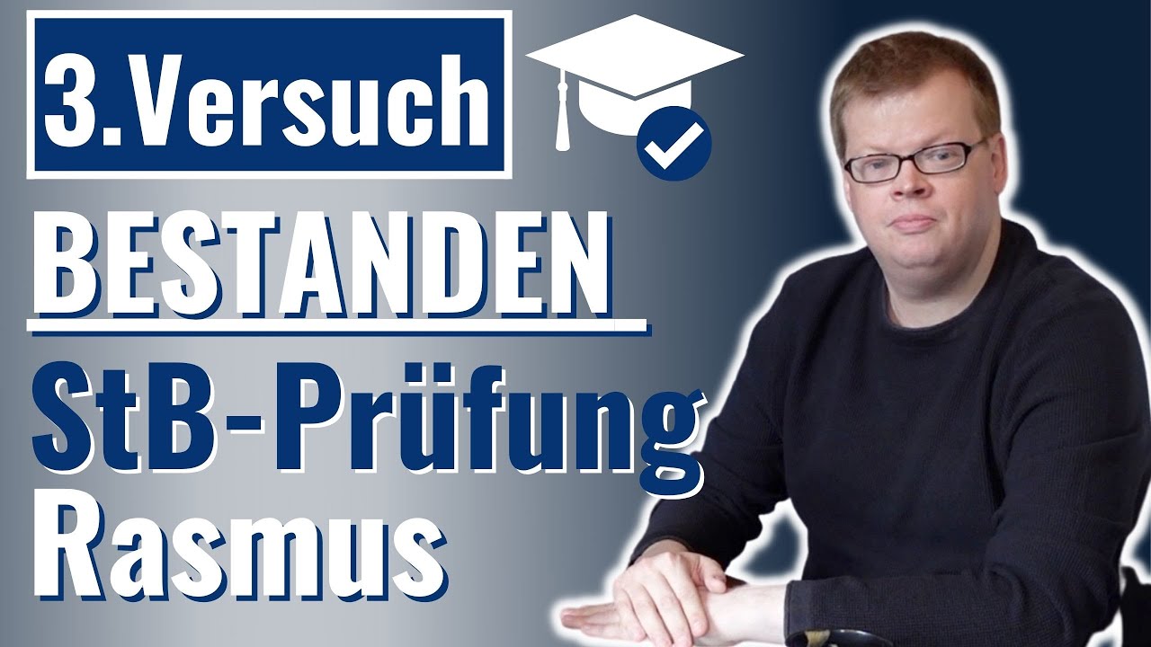3.Versuch Bestanden - Steuerberaterprüfung Rasmus