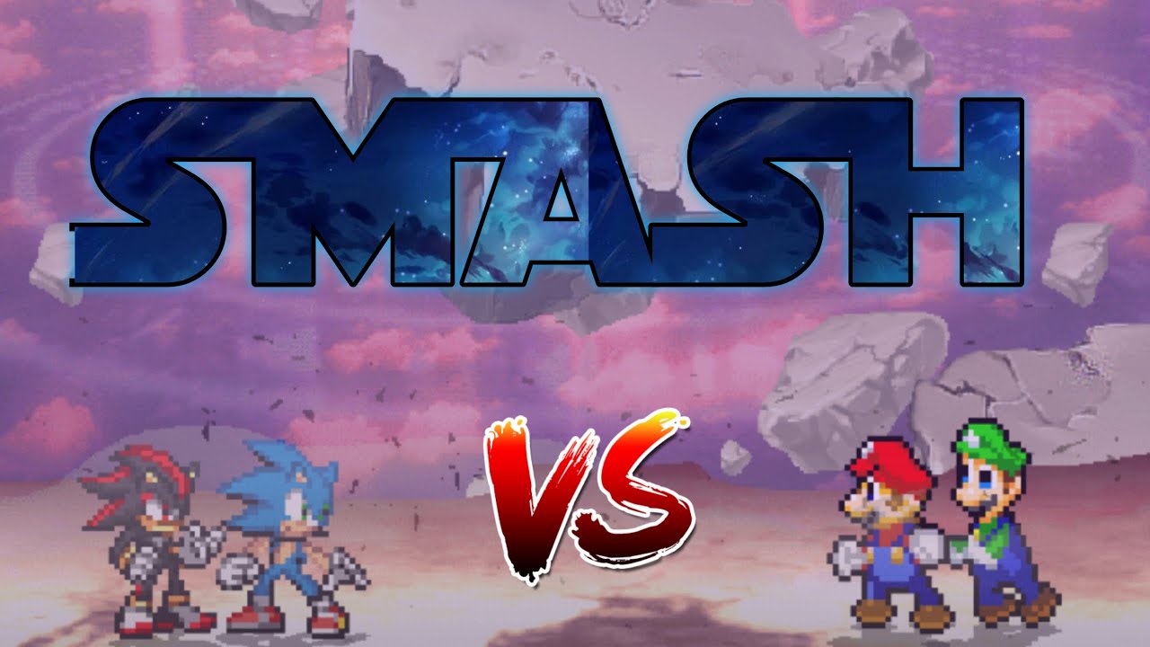 Sonic(All Form) & Shadow(All Form) VS Mario & Luigi in Jump Force Mugen